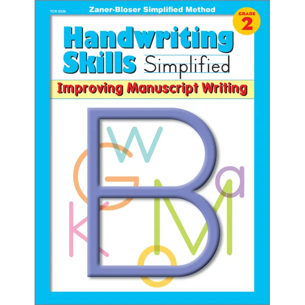 Save Handwriting Skills Simplified: Improving Manuscript Writing Gr. 2