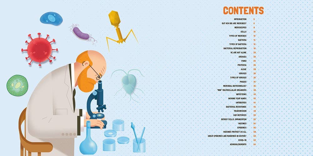 My First Book Of Microbes