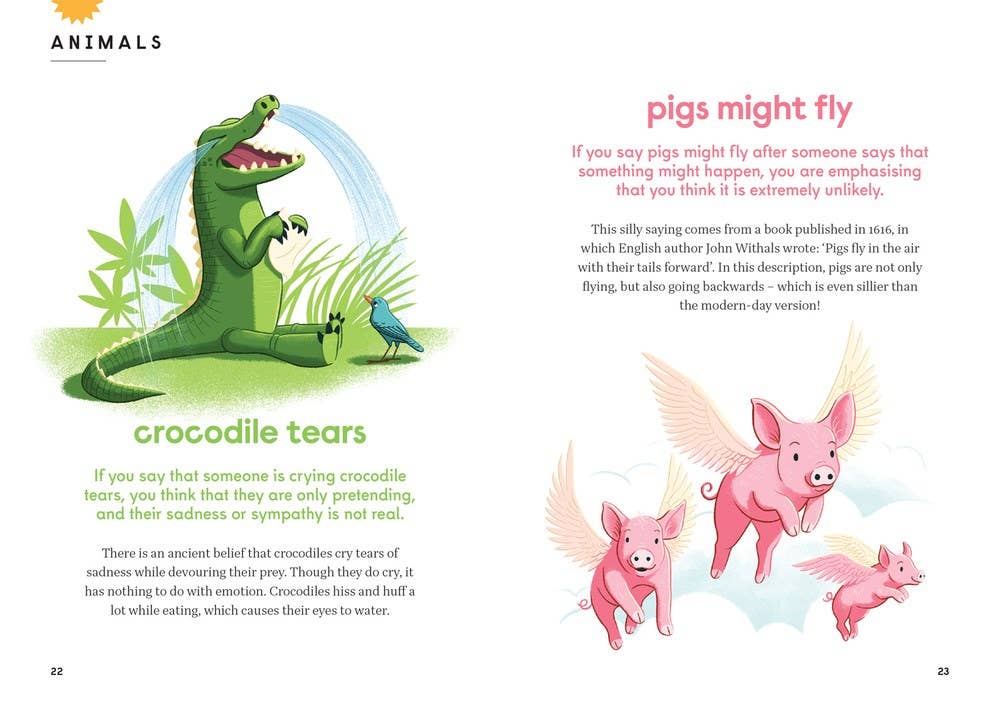 Spill the Beans: 100 silly sayings and peculiar phrases