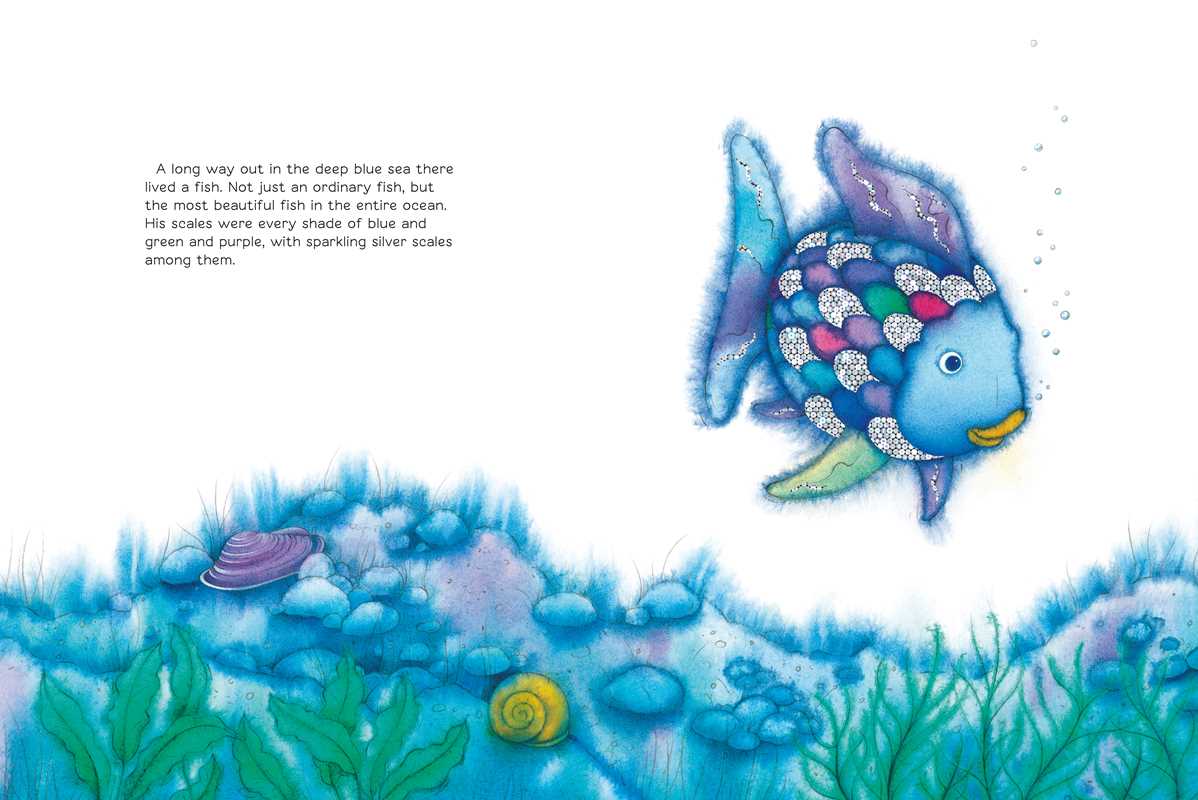 Simon & Schuster - Rainbow Fish by Marcus Pfister: Hardcover; 32 pages / English
