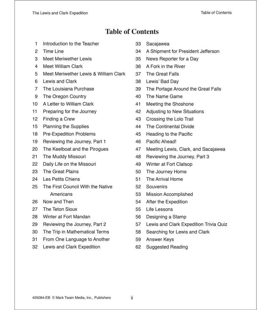 Carson Dellosa Education - Lewis and Clark Expedition Workbook
