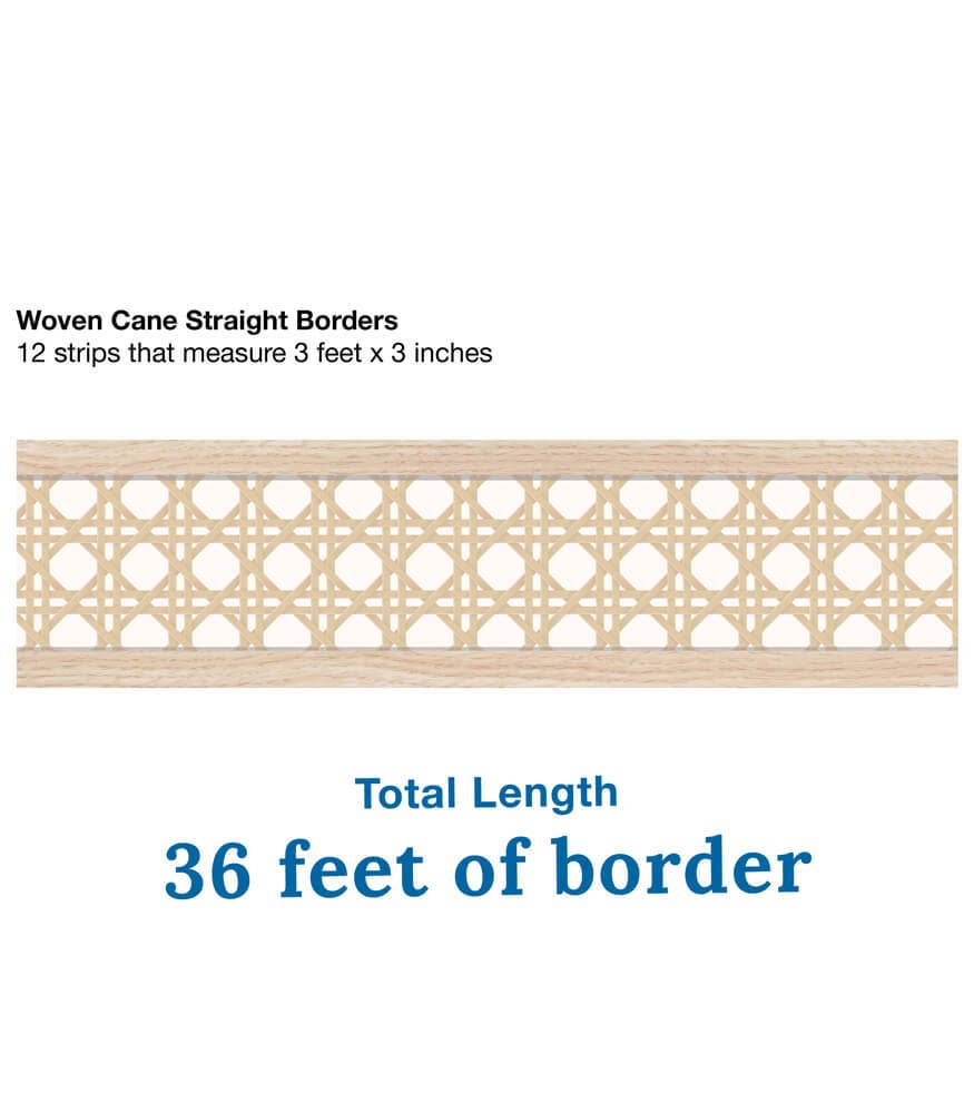 Carson Dellosa Education - True to You Woven Cane Straight Bulletin Board Borders