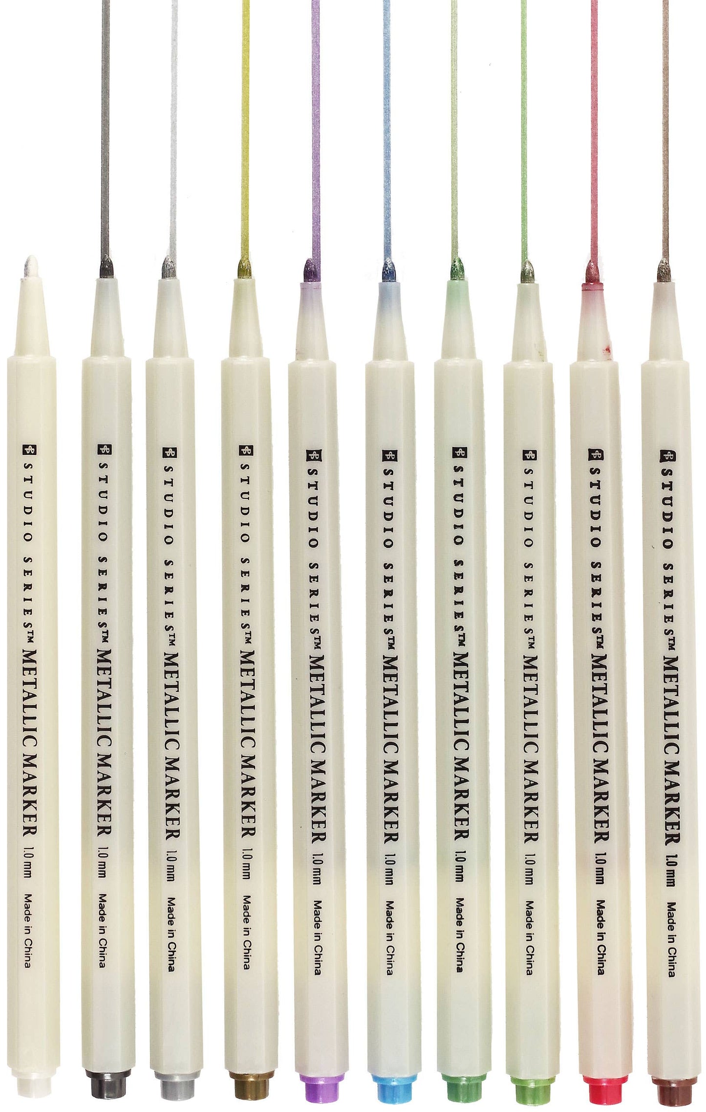 Studio Series Metallic Markers Set