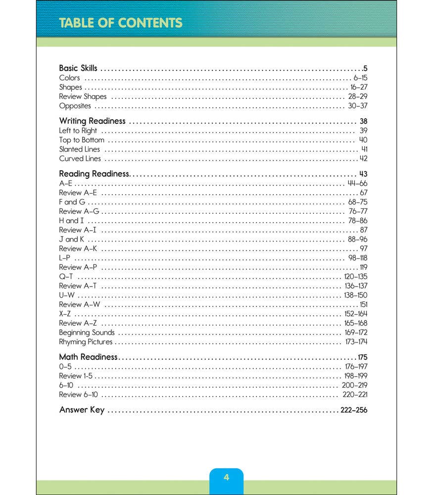 Carson Dellosa Education - Complete Book of Preschool