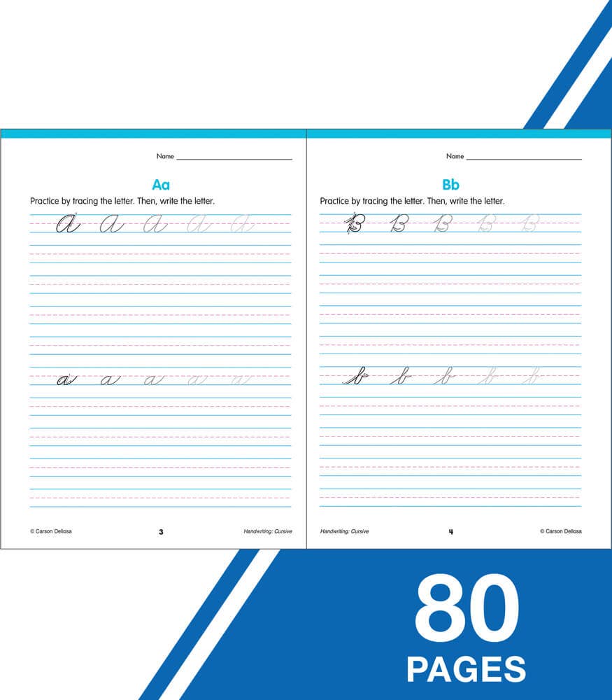Carson Dellosa Education - Handwriting: Cursive Workbook