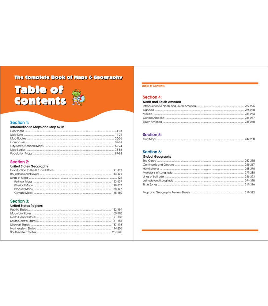 Carson Dellosa Education - Complete Book of Maps and Geography, Grades 3 - 6