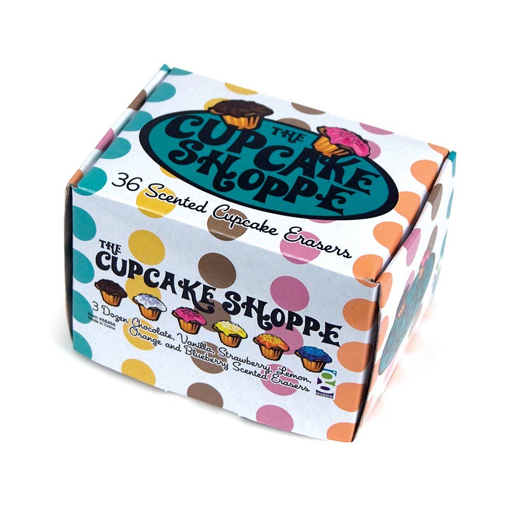 The Cupcake Shoppe Scented Eraser 36/Ds