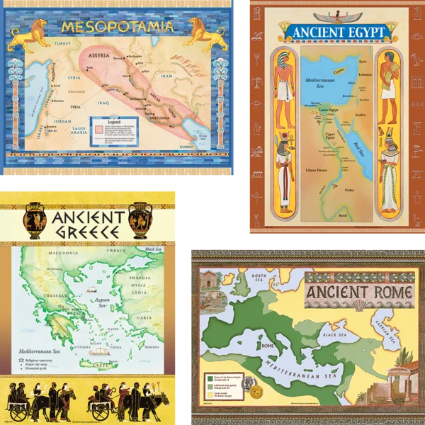 Ancient Civilizations Bulletin Board Display Set