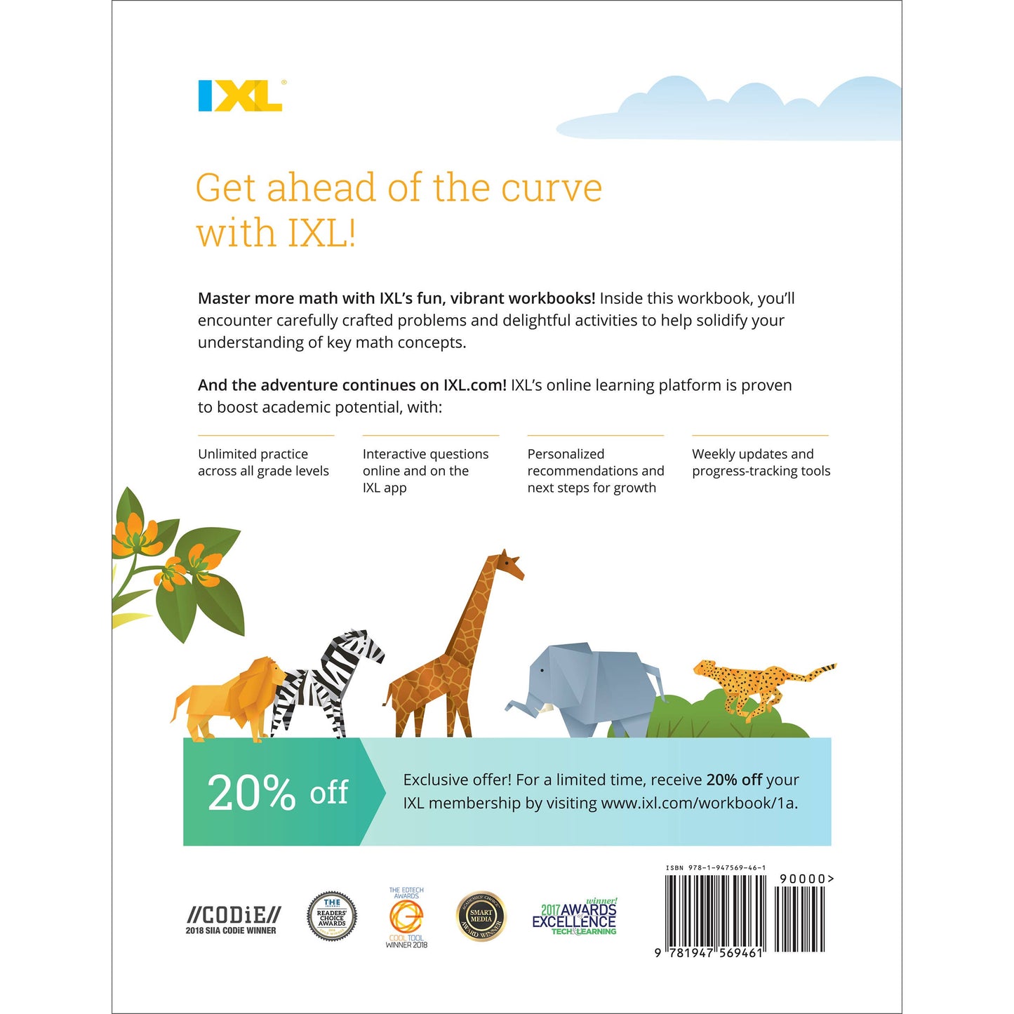 Carson Dellosa Education - Grade 1 Addition Workbook (IXL Workbooks)