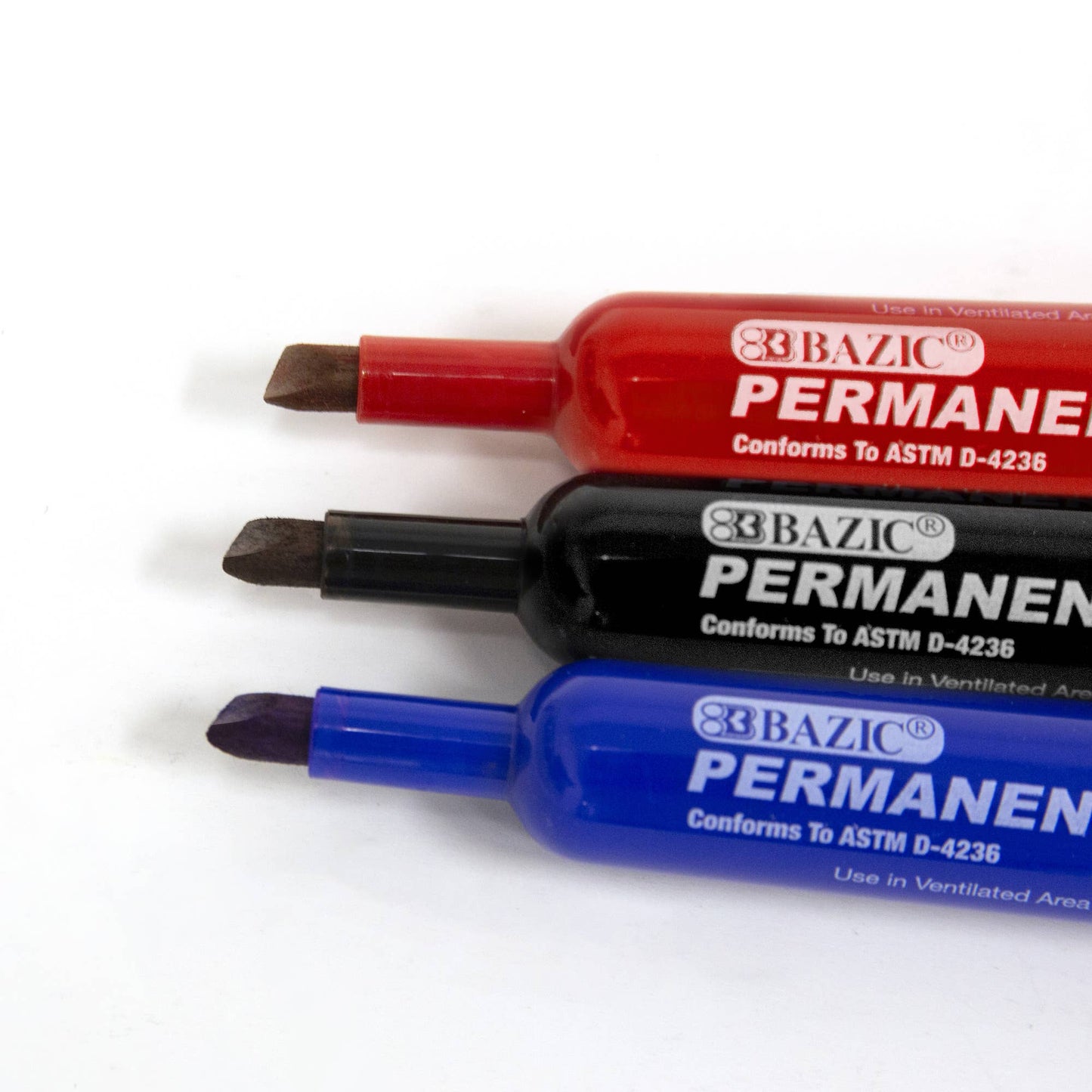 Chisel Tip Assorted Color Permanent Marker (12/Pack)