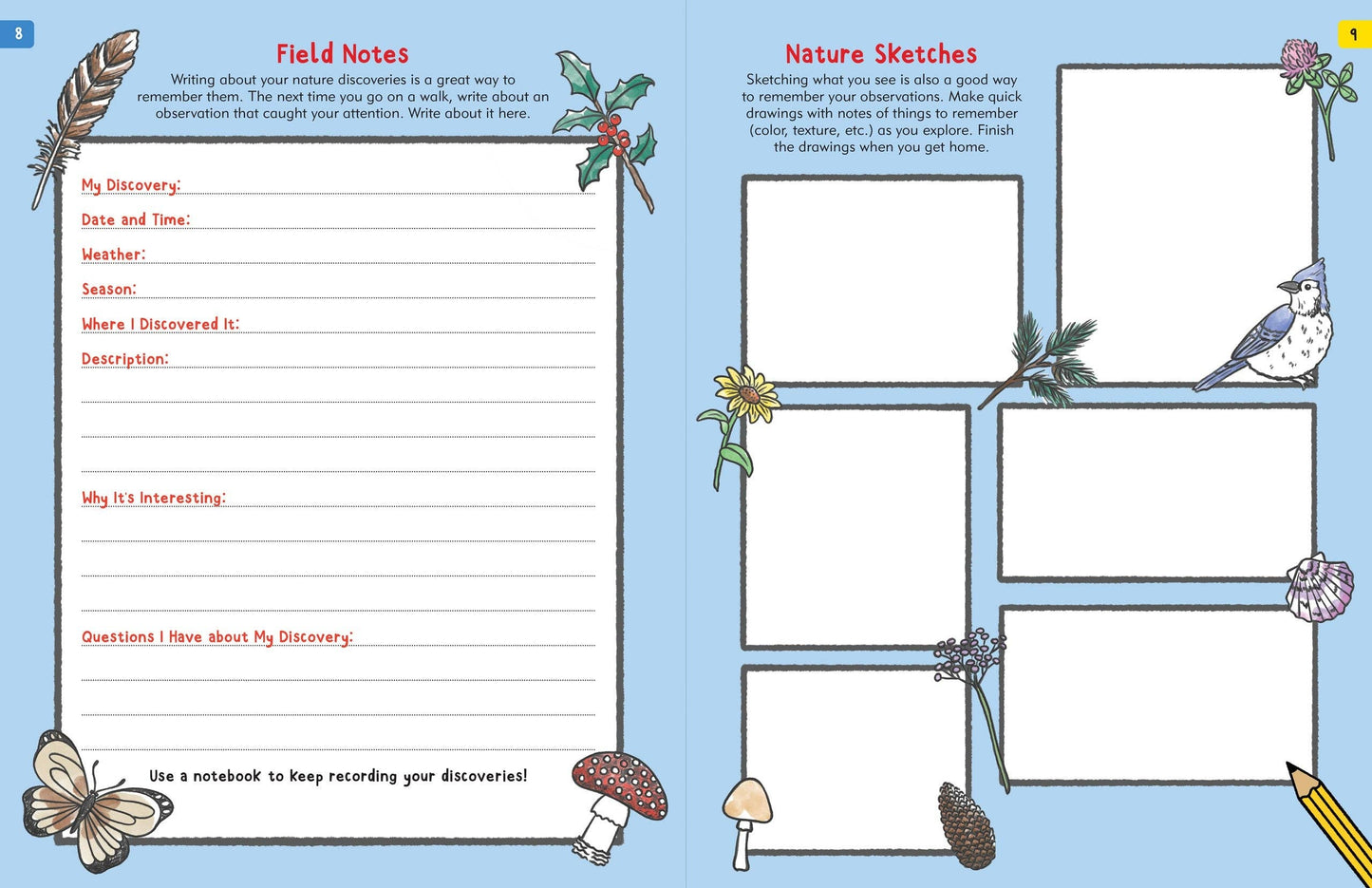 Peter Pauper Press - The Nature Explorer's Activity Book