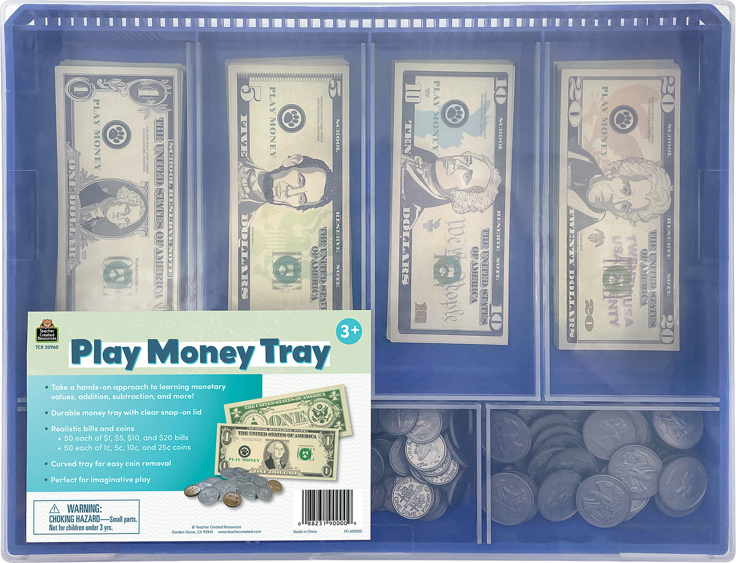 Teacher Created Resources - Play Money Tray