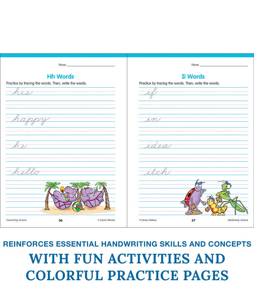 Carson Dellosa Education - Handwriting: Cursive Workbook