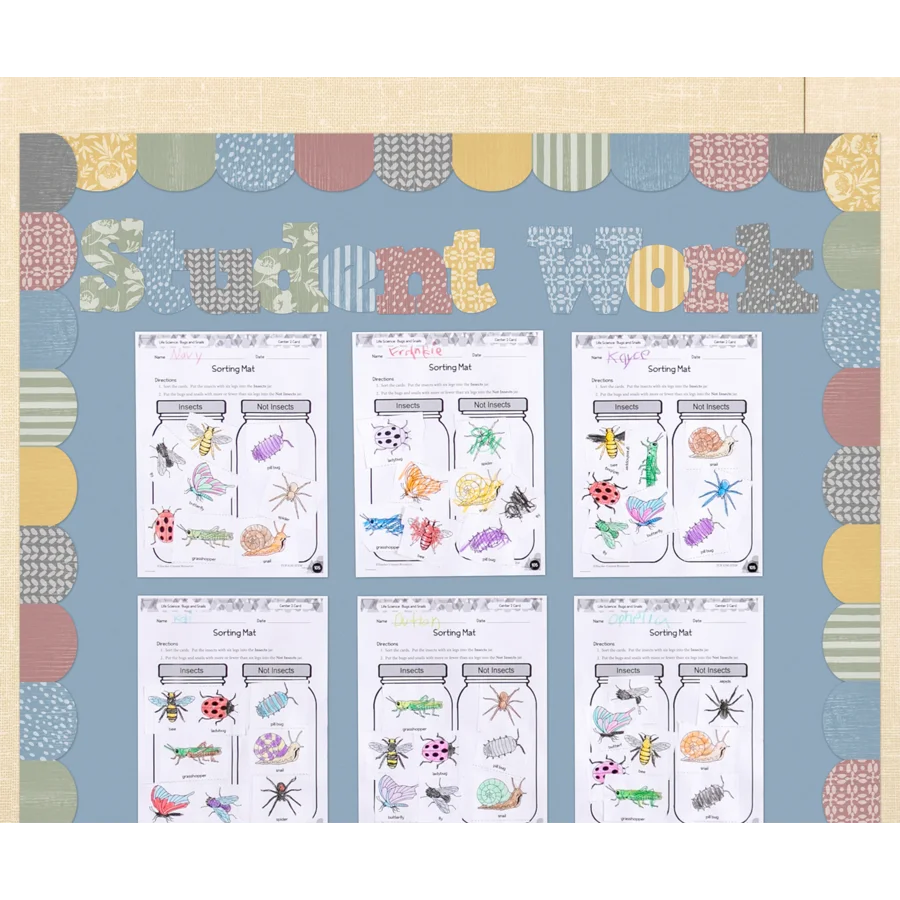 Classroom Cottage Bold Block 4" Letters Combo Pack