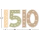 Terrazzo Tones Skip Counting/Multiples Jumbo Numbers Bulletin Board
