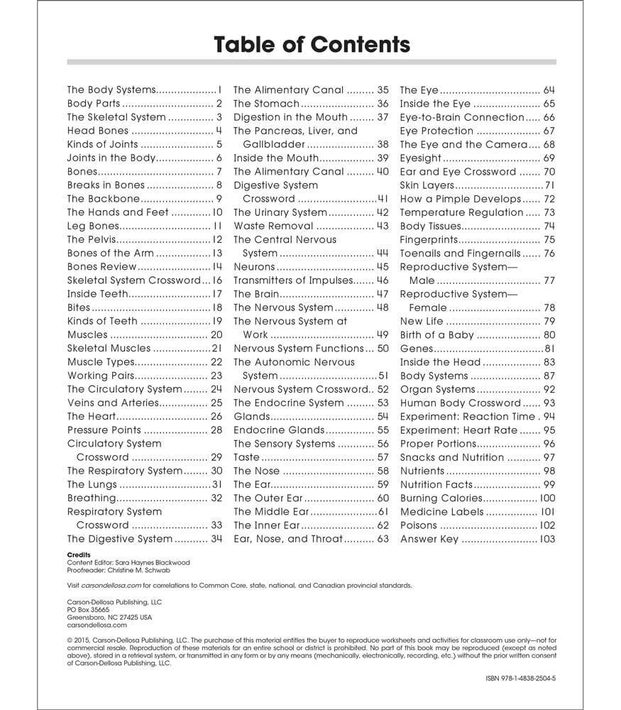 Carson Dellosa Education - Human Body