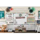 Better Than Paper Bulletin Board Roll - White Wood