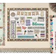 Better Than Paper Bulletin Board Roll - White Shiplap