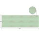 Better Than Paper Bulletin Board Roll - Mint Painted Wood