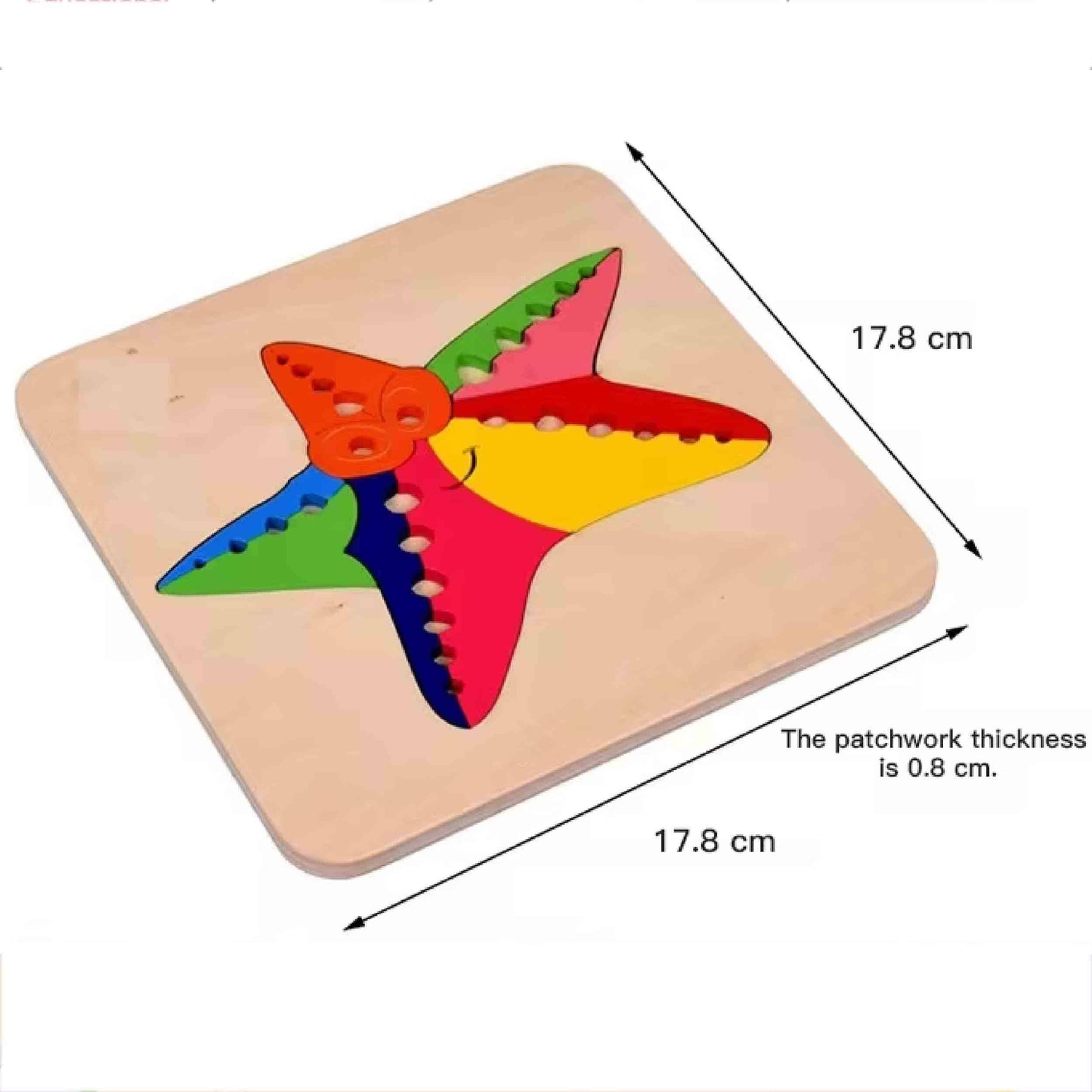 Wooden Puzzle Educational Toys - Back to School - in bulk