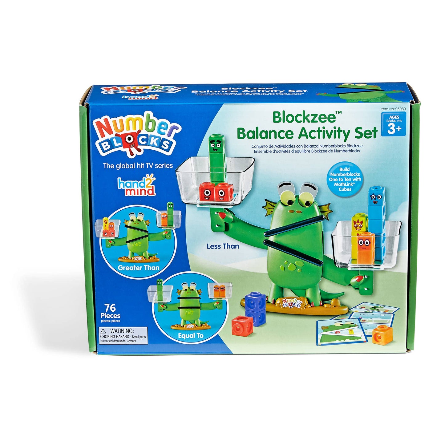 Blockzee Numberblocks Monster Balance Activity Set