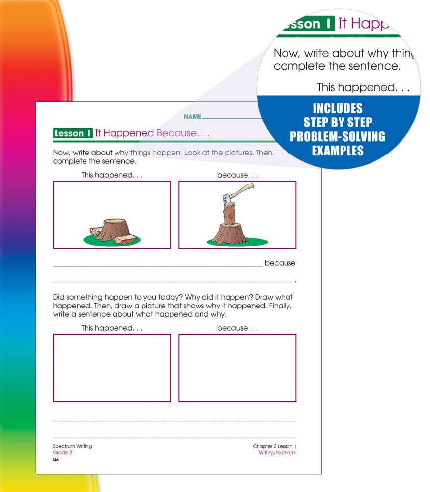 Carson Dellosa Education - Spectrum Writing, Grade 2