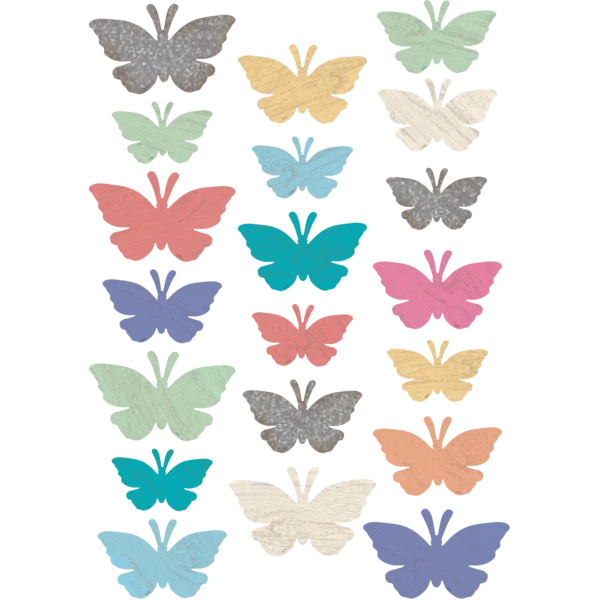 Home Sweet Classroom Butterflies Accents - Assorted Sizes
