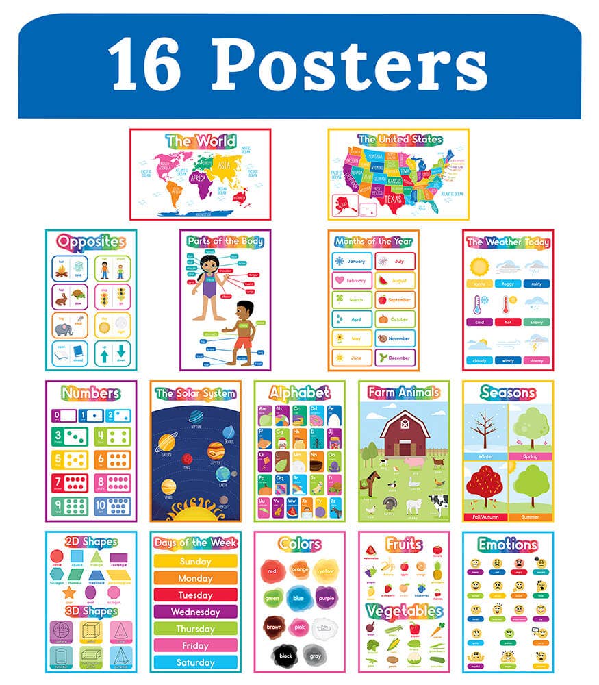 Early Learning Posters