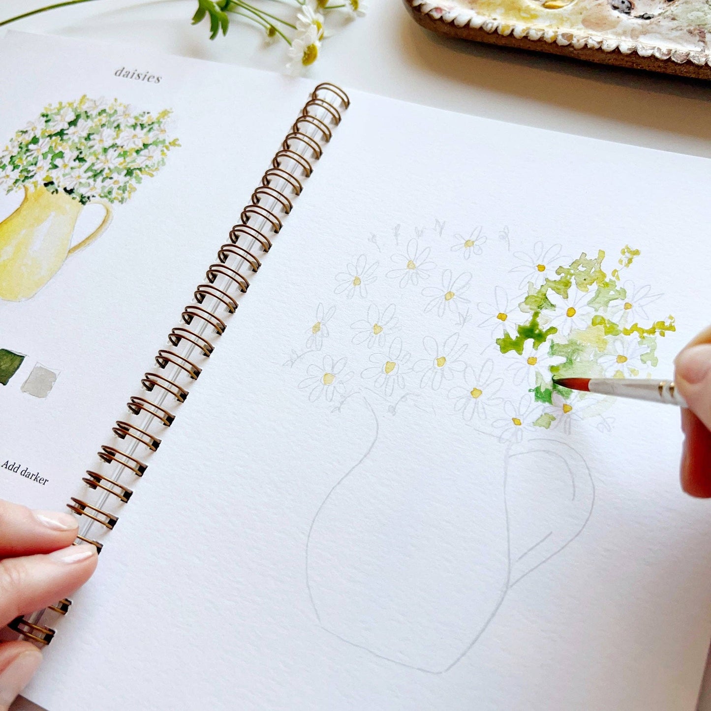 Emily Lex Studio Watercolor Workbook "Flowers"