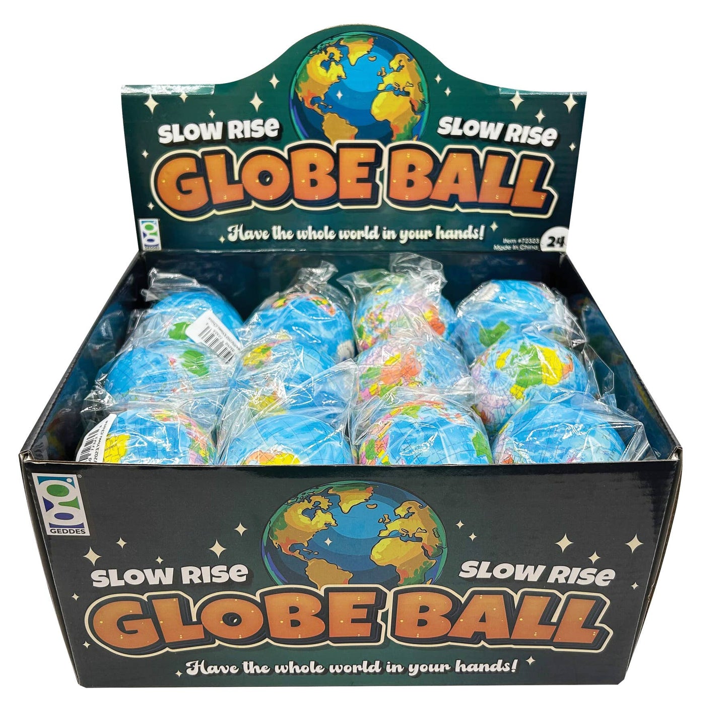 SLOW RISE GLOBE BALL