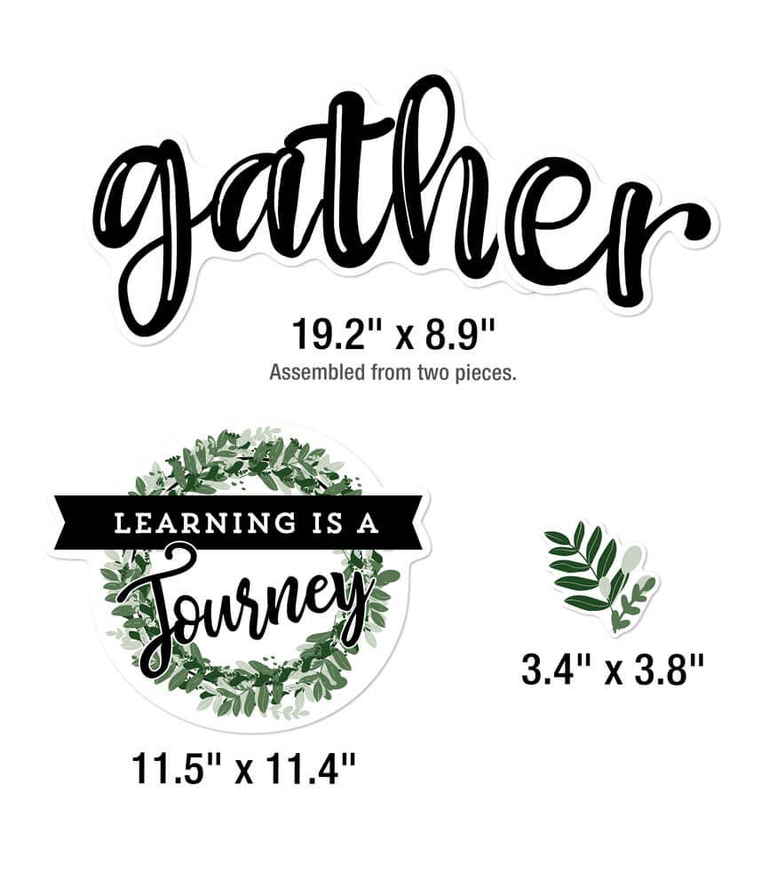 Farmhouse Motivational Signs Bulletin Board Set