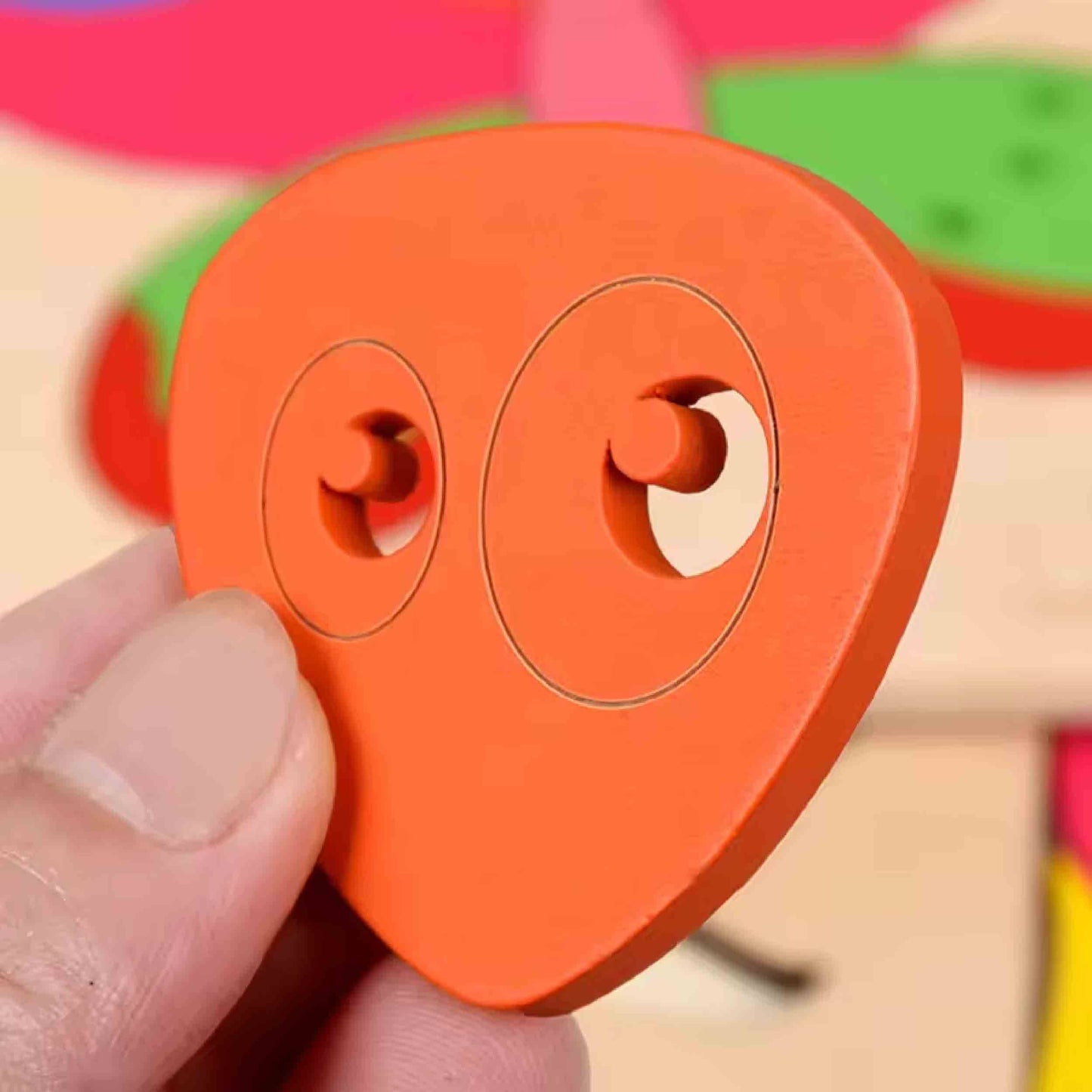 Wooden Puzzle Educational Toys - Back to School - in bulk