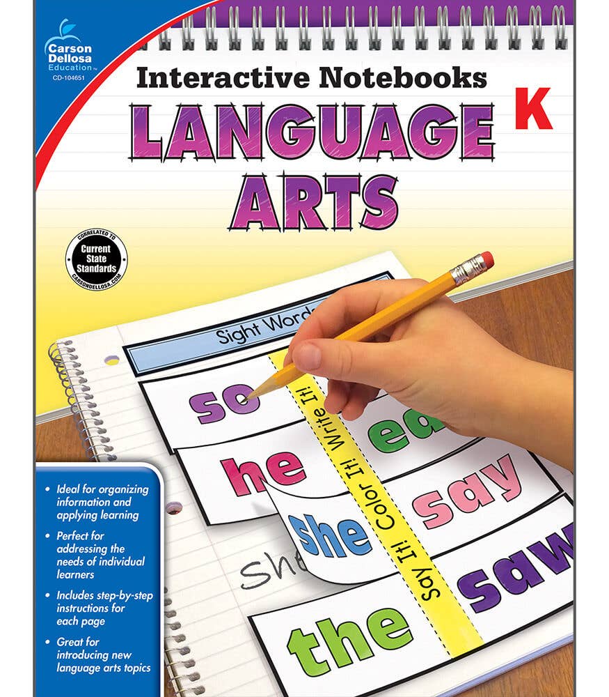 Carson Dellosa Education - Language Arts, Grade K