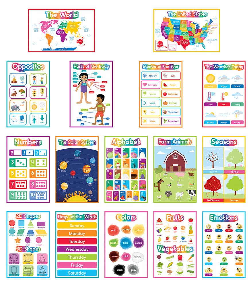 Early Learning Posters
