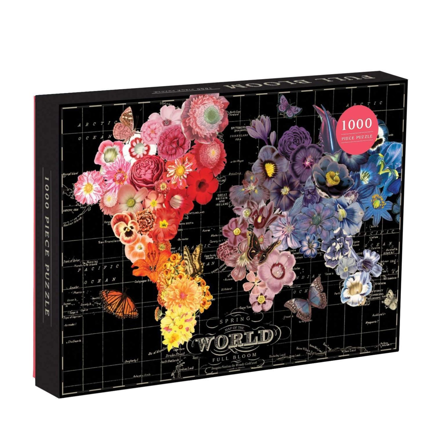 Texas Bookman - Wendy Gold Full Bloom 1000 Piece Puzzle