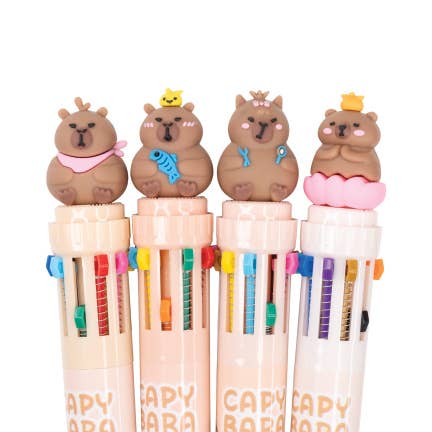 CAPYBARA 10 COLOR PEN 12/DSP