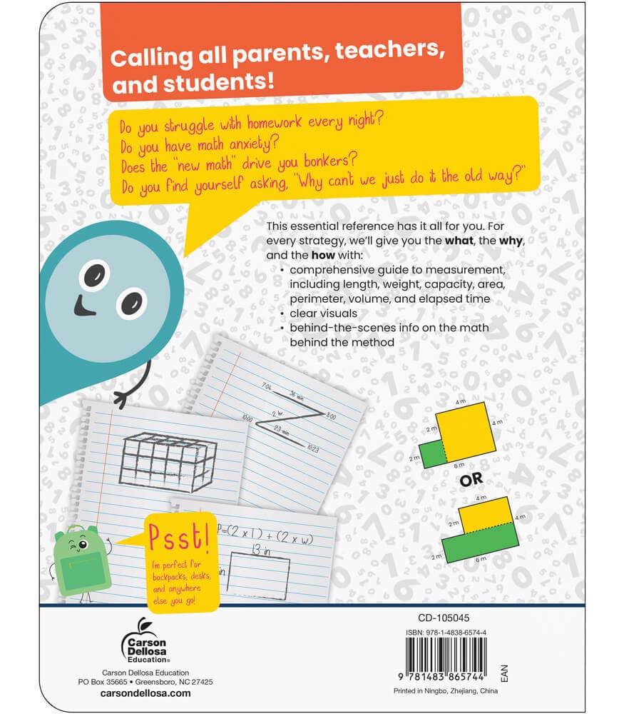 Carson Dellosa Education - Break It Down All Things Measurement Reference Book
