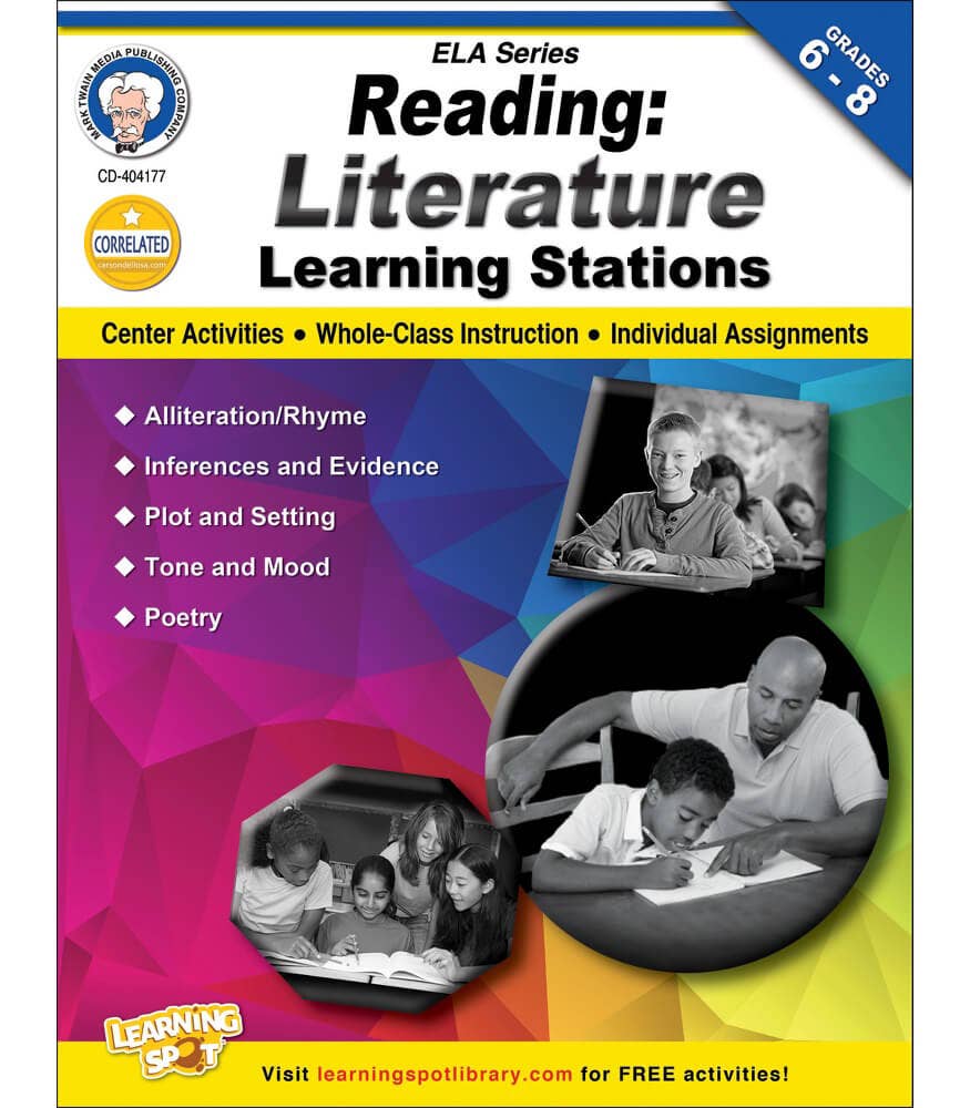 Carson Dellosa Education - Reading, Grades 6 - 8