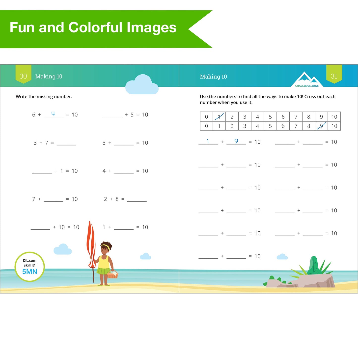 Carson Dellosa Education - Grade 1 Addition Workbook (IXL Workbooks)