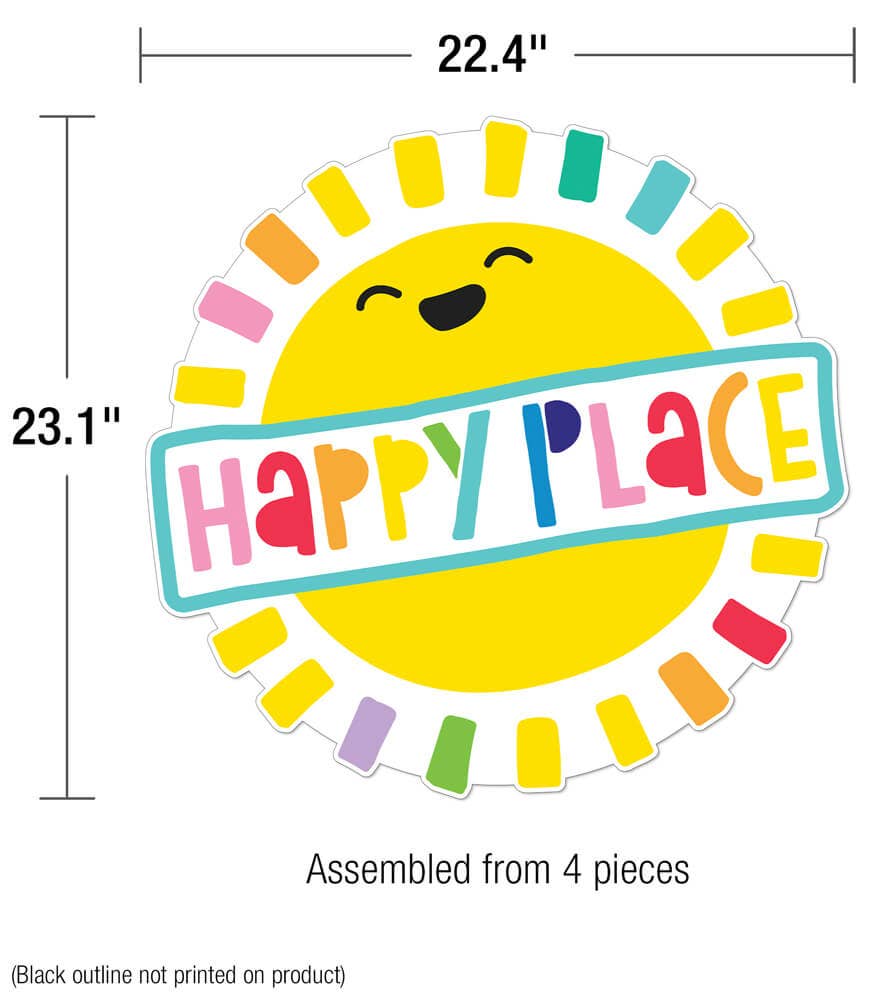 This Is Our Happy Place Bulletin Board Set