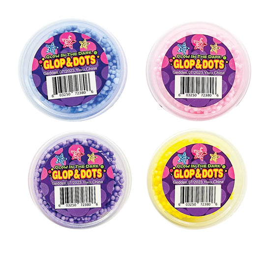 GLOW IN THE DARK GLOPS N DOTS MODELING FOAM