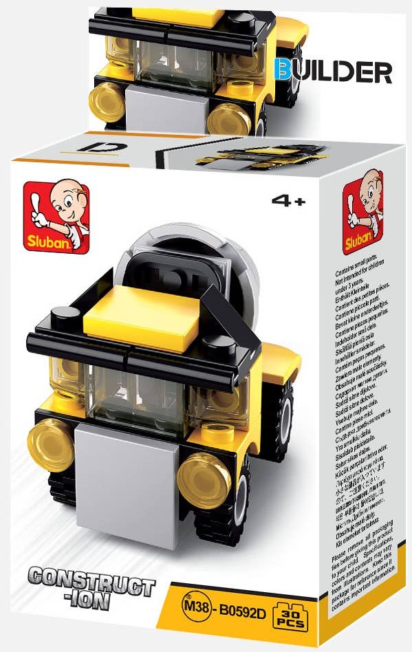 Construction Builder Building Brick Set, 4 styles