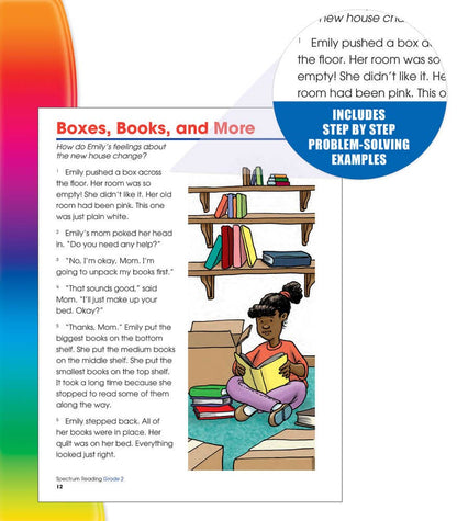 Carson Dellosa Education - Spectrum Reading Workbook, Grade 2