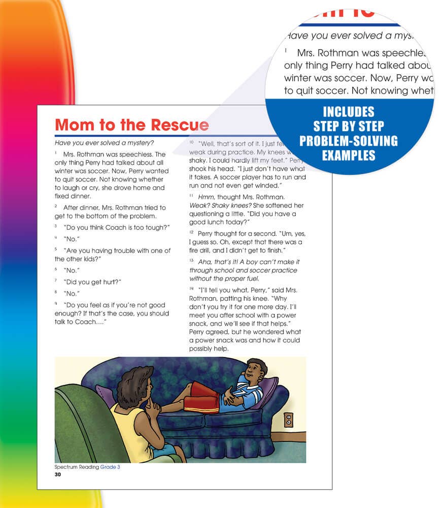 Carson Dellosa Education - Spectrum Reading Workbook, Grade 3
