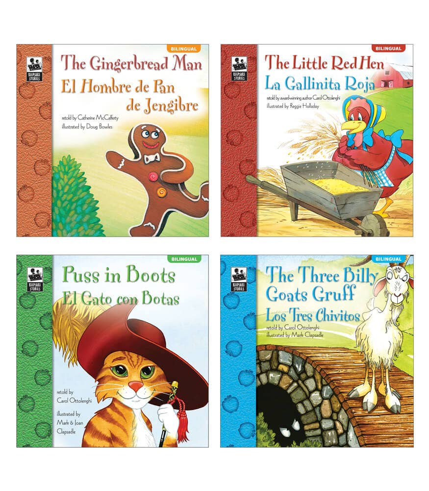 Carson Dellosa Education - Classic Fairy Tales Collection 2 Bilingual