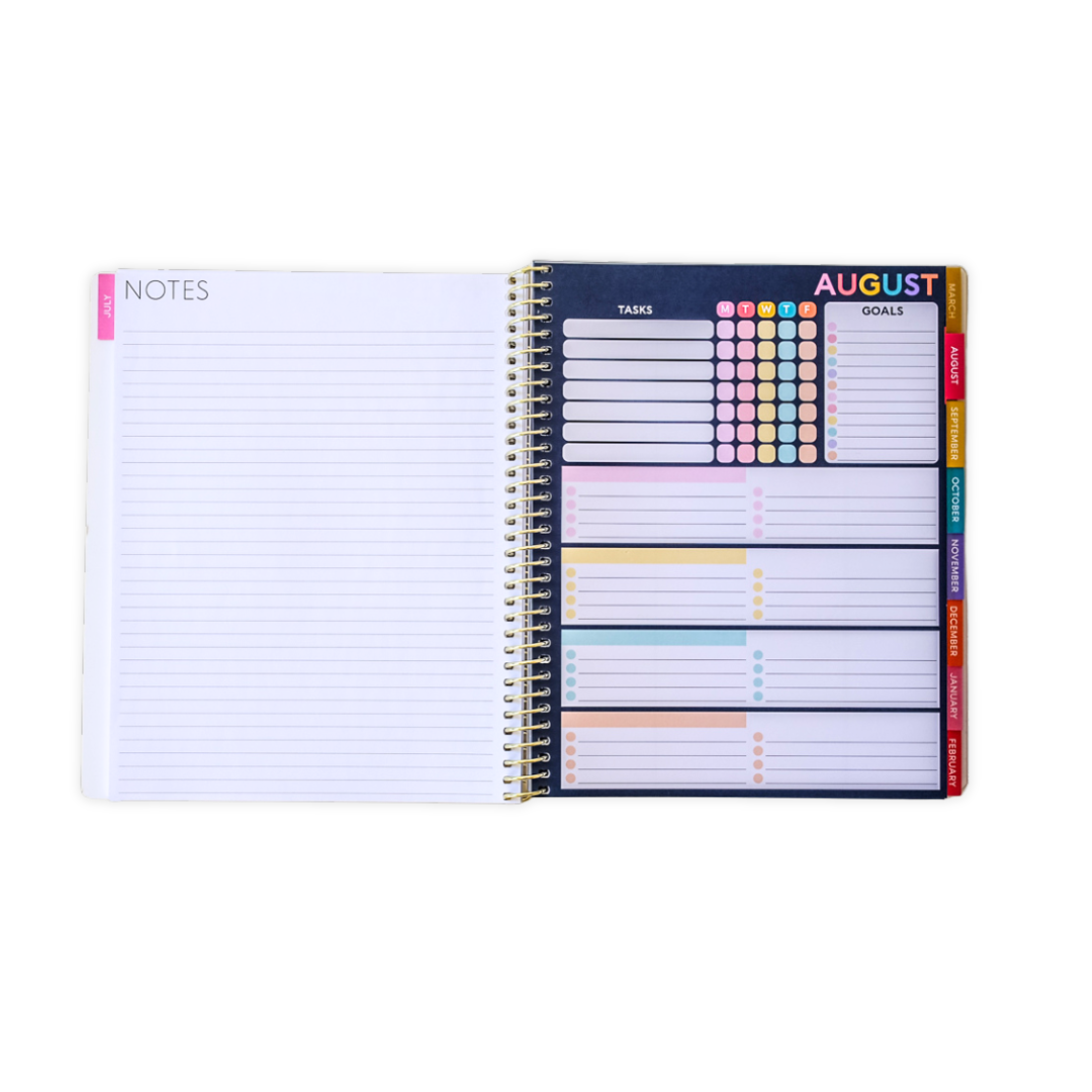 Gimme Stripes WEEKLY Everyone™ Planner by BERTEAU & Co.