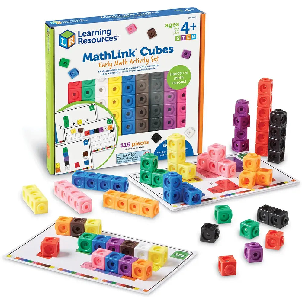 Mathlink Cubes Early Math Activity Set