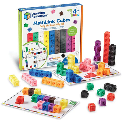 Mathlink Cubes Early Math Activity Set