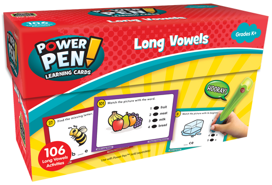 Teacher Created Resources - Power Pen® Learning Cards: Long Vowels