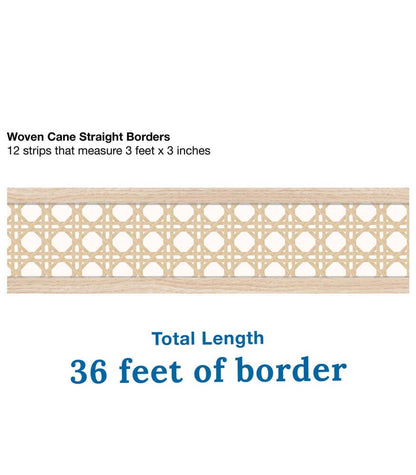 Carson Dellosa Education - True to You Woven Cane Straight Bulletin Board Borders